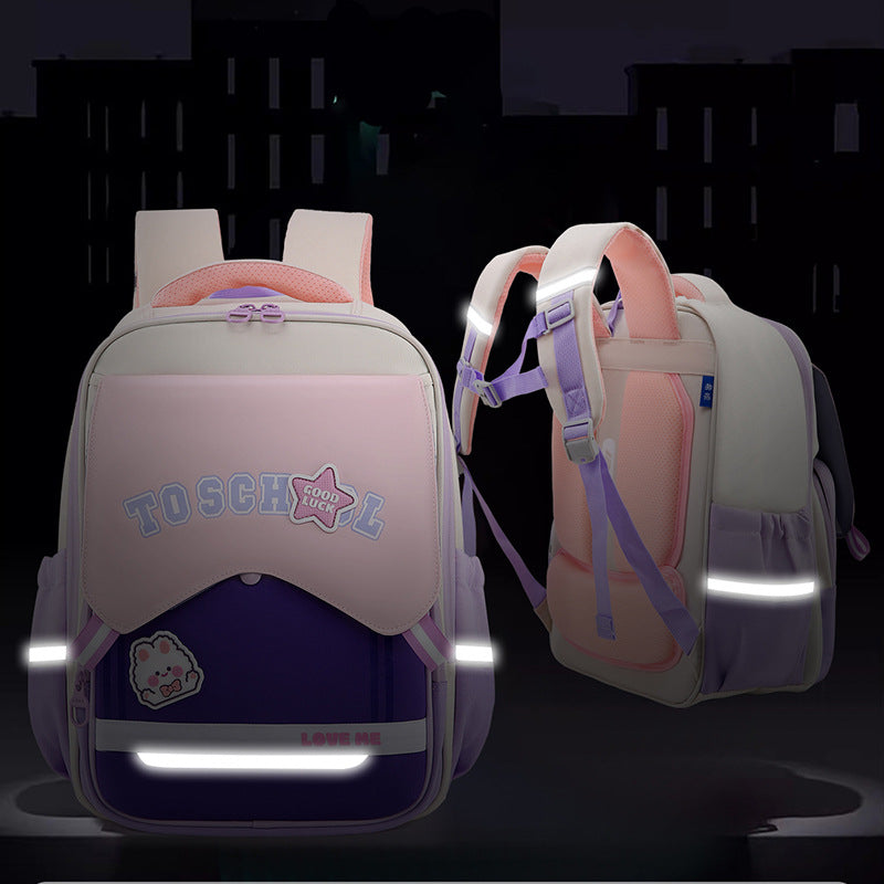 Fashion Children's Lightweight Double-shoulder School Bag