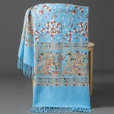 Scarf Shawl Cashmere Warm Cheongsam Outerwear