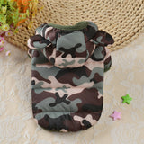 Small Dog Bread Down Cotton Jacket