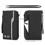 Fashion Solid Color Oxford Cloth ID Storage Bag