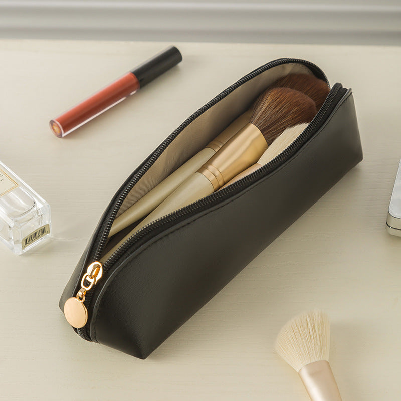 Wash Bag Internet Celebrity Ins Good-looking Portable Leather Bag