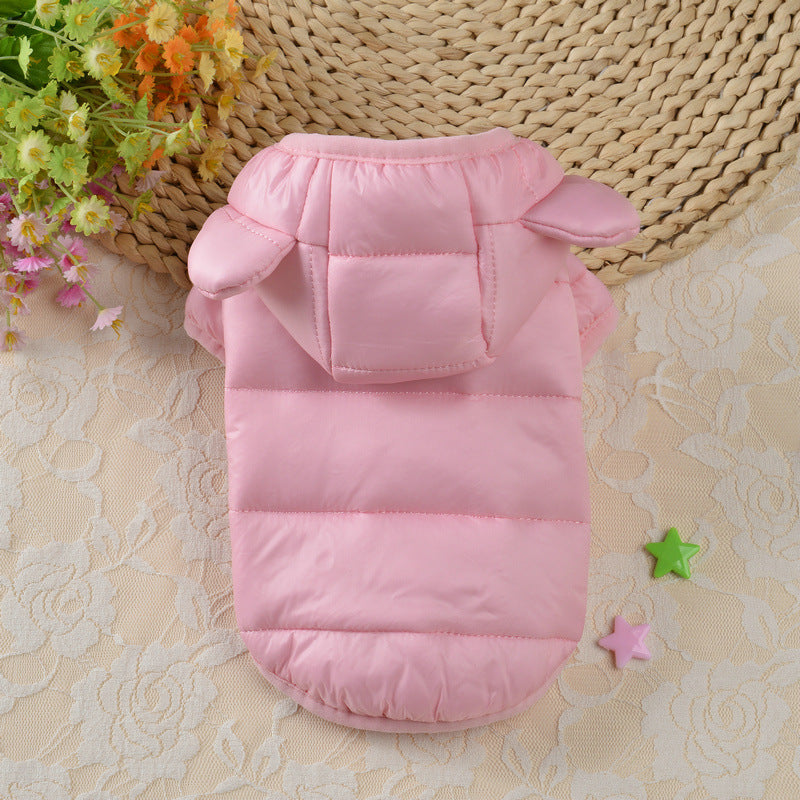 Small Dog Bread Down Cotton Jacket