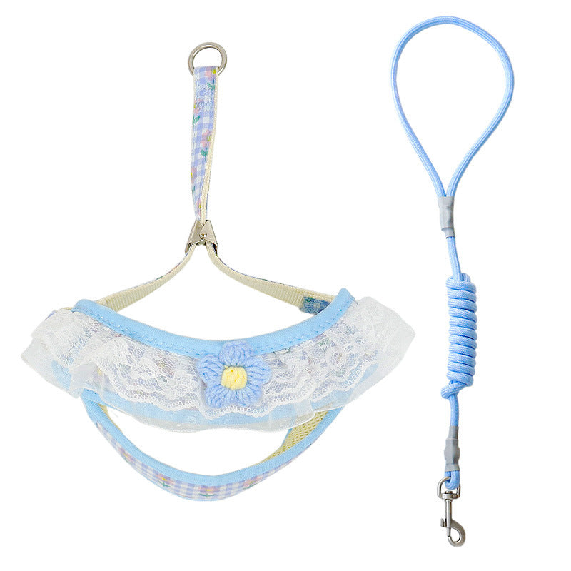 Dog Hand Holding Rope Small Dog Vest