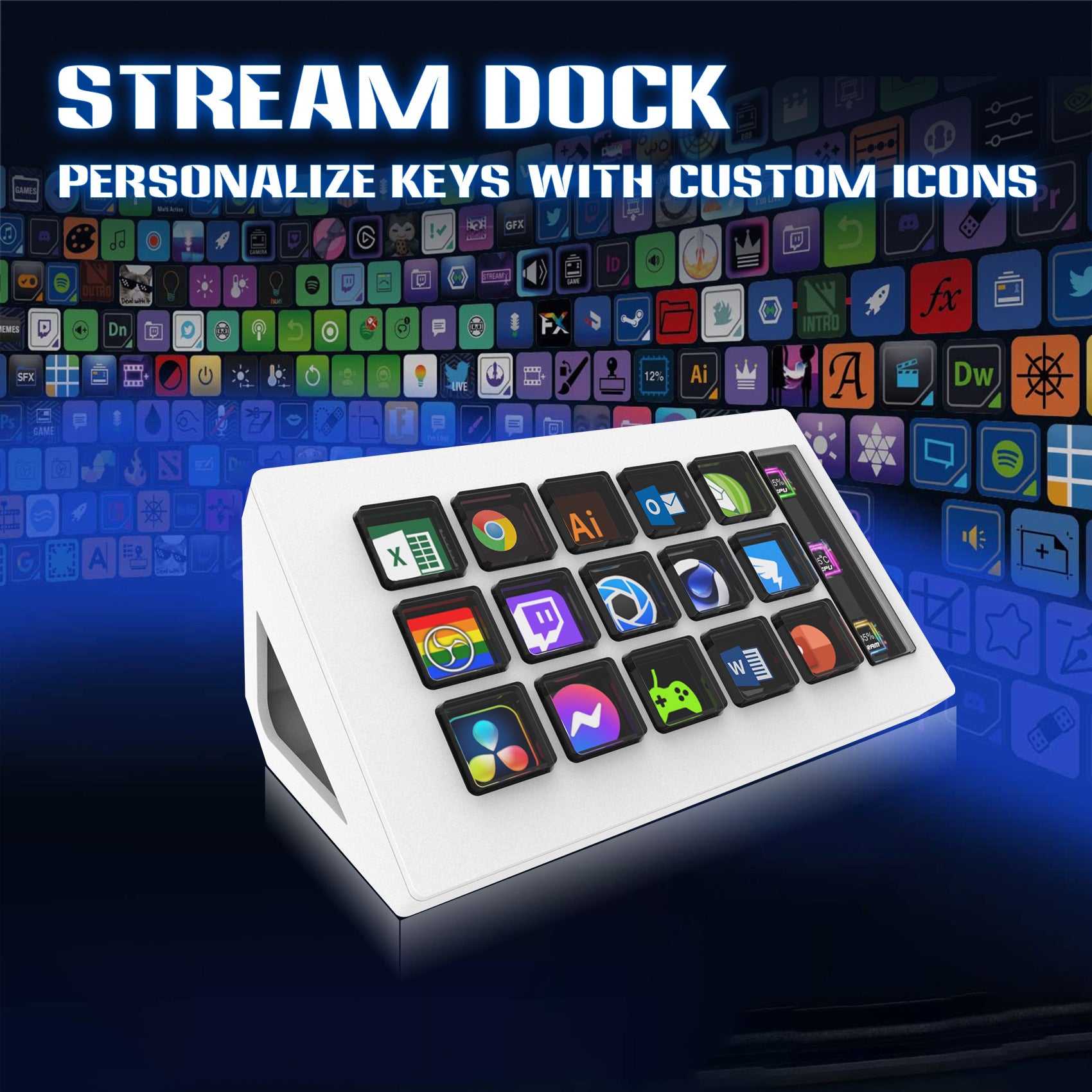 LCD Screen Custom Keypad Table Helper