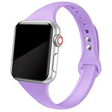 Small Waist Silicone Watch Strap Double Buckle Snap Button