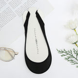 Invisible Boat Socks Women's Summer Socks Low-cut Non-slip Ice Silk