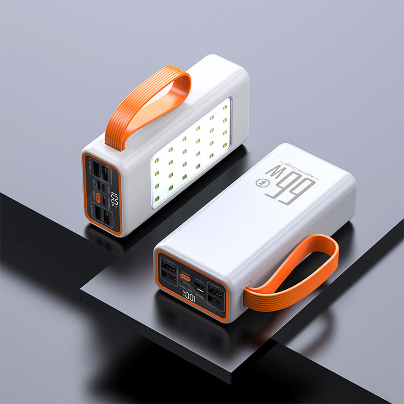 Power Bank Super Capacity Solar Outdoor Portable Camping Light