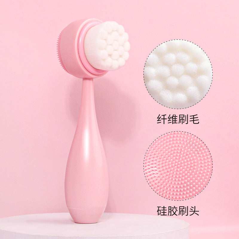 Face Wash Skin Cleansing Brushes Three-piece Coral Fleece Absorbent Hair Band
