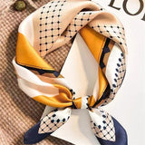 Crepe Satin Scarf For Women