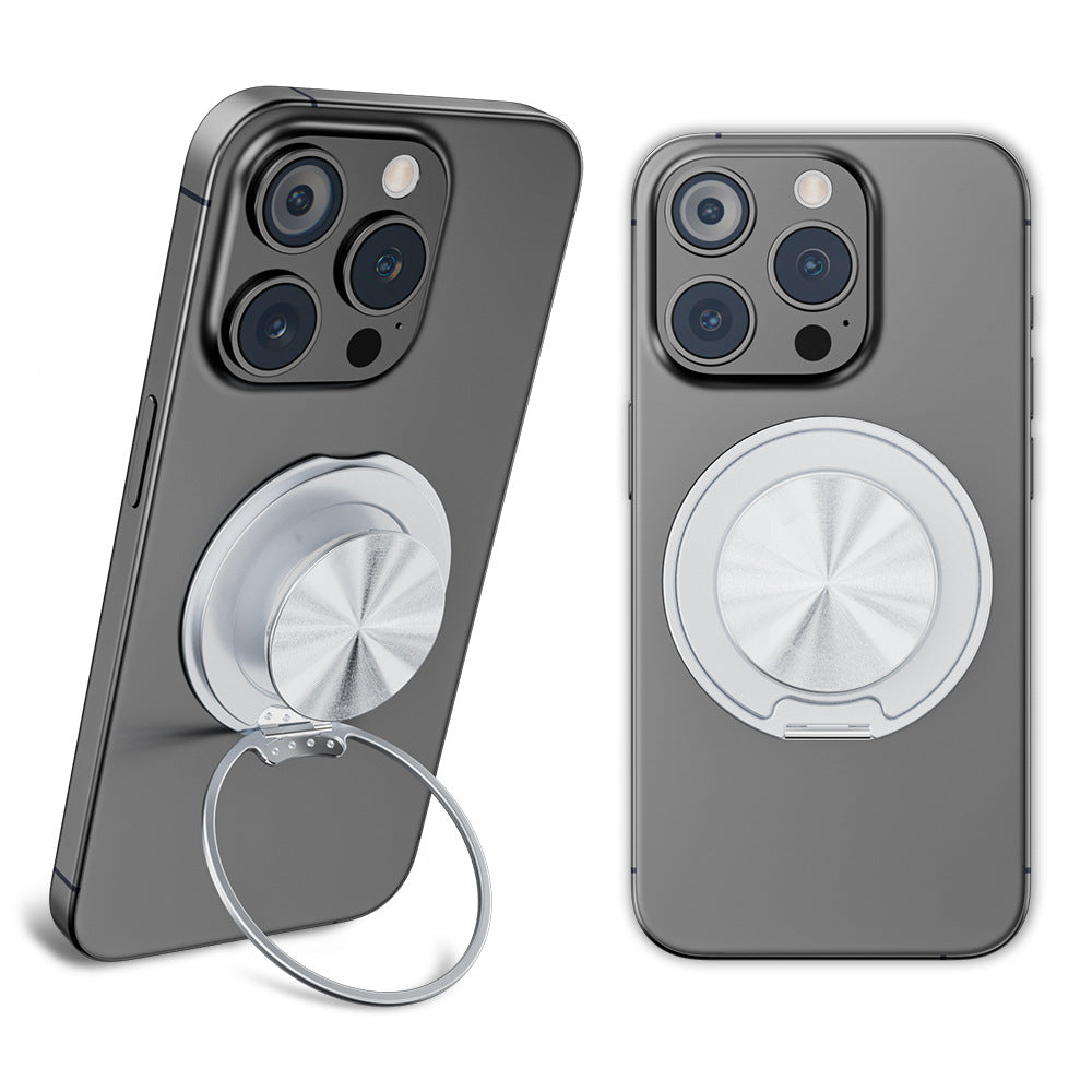 Rotary Magnetic Adhesive Mobile Phone Airbag Bracket Adjustable Aluminum Alloy Desktop