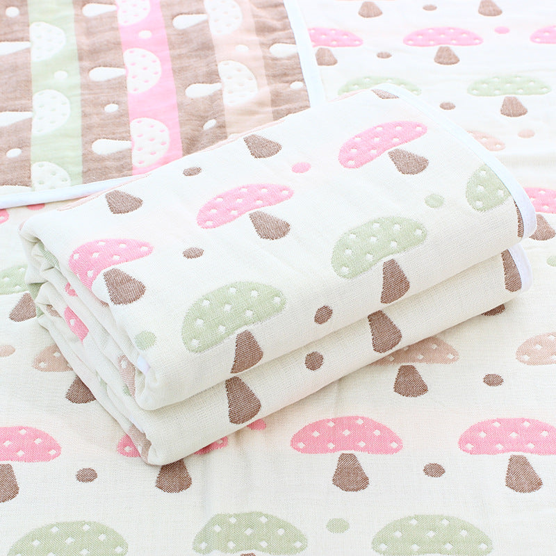 Six-layer Gauze Children Towel Quilt Baby Baby Gauze Bath Towel