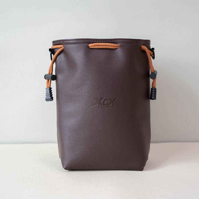 Camera Buggy Bag Leather Household