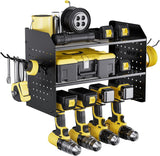 Wall-mounted Power Storage Garage Electric Drill Screwdriver Rack Electric Tool Holder