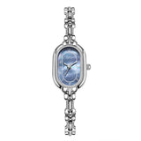 Retro Oval Niche High-grade Fritillary Bracelet Quartz Watch