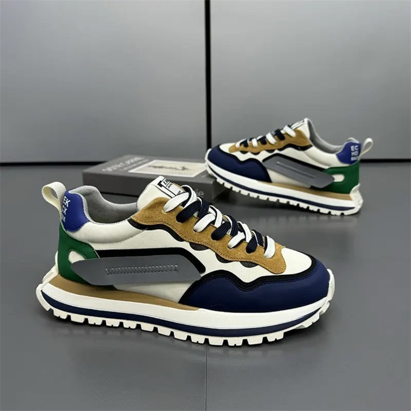 Fashion Sneaker Casual And Lightweight Comfort Trend Color Matching Men
