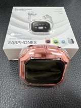 In-ear LCD Screen Noise Reduction Transparent Bluetooth Headset
