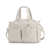 Outdoor Simplicity Printed Portable Single-shoulder Mommy Bag