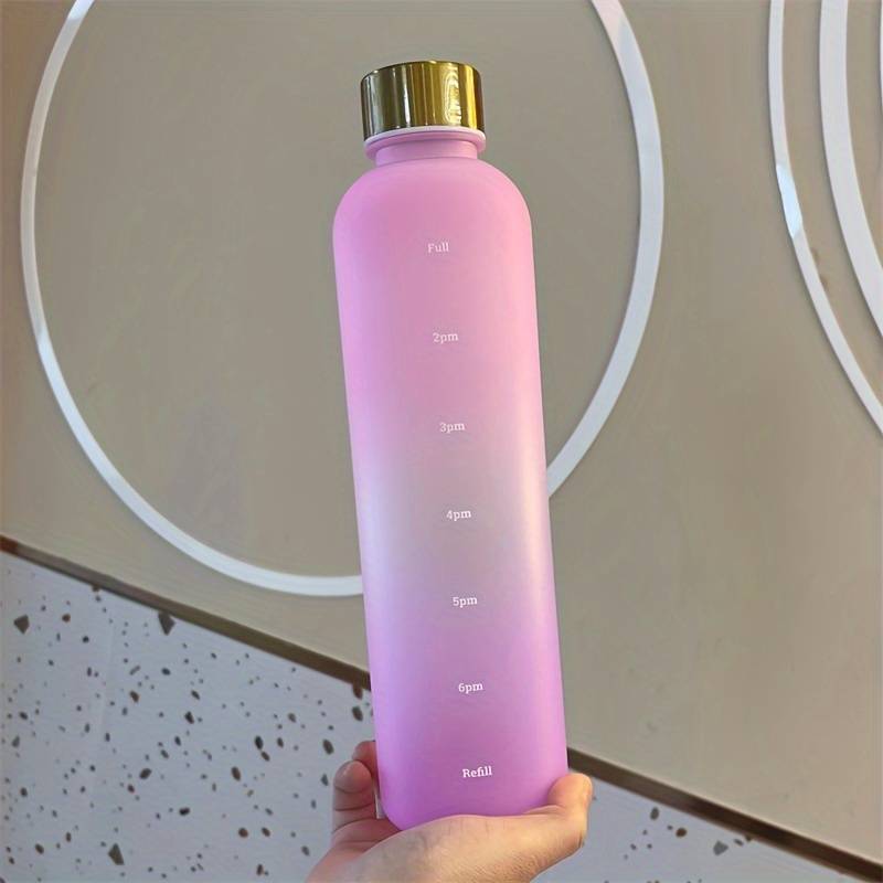 Outdoor Sports Fitness Frosted Gradient Sports Water Cup