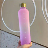 Outdoor Sports Fitness Frosted Gradient Sports Water Cup