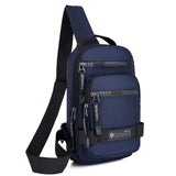 Men's One-shoulder Oxford Cloth Travel Casual And Lightweight Chest Bag