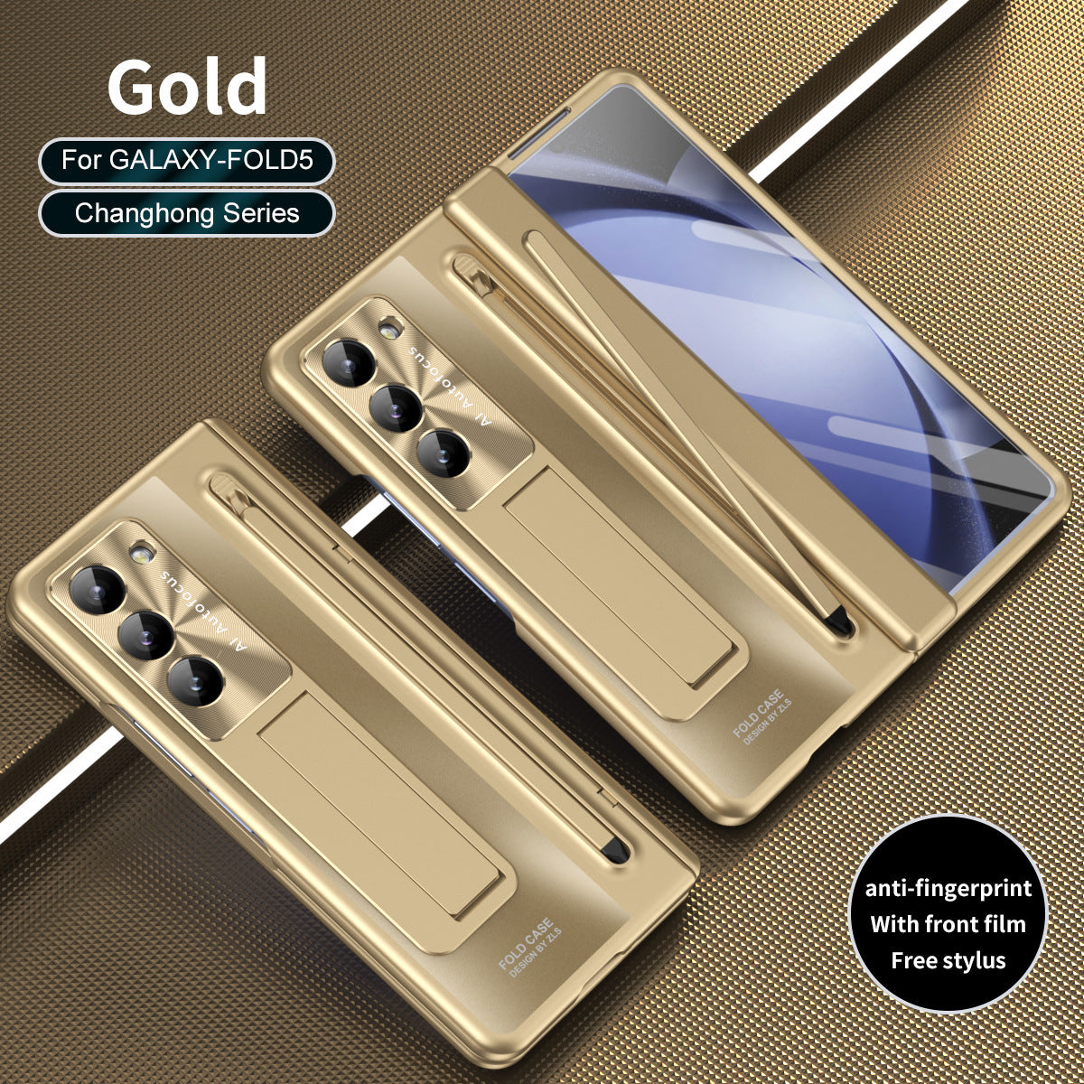 Folding Pen Slot Integrated Drop-resistant Phone Case