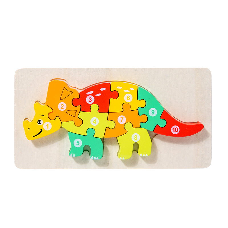 Puzzle Model Baby Cognitive Young Children Education Toy