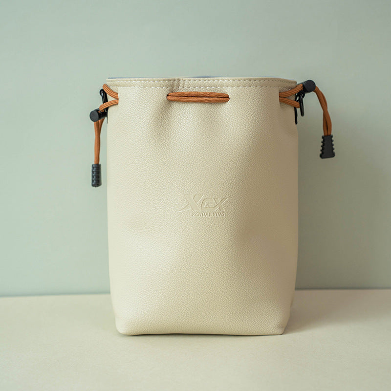 Camera Buggy Bag Leather Household