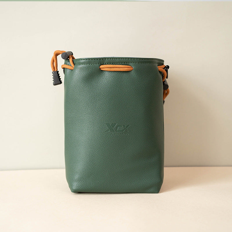 Camera Buggy Bag Leather Household