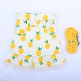 Rabbit Hand Holding Rope Chest Back Lace Skirt