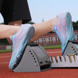 Middle And Short Running Shoes Male And Female Students Track And Field Competition