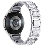 Watch Three Beads Solid Diamond Chain Strap Wristband
