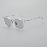 Japanese Handmade Medium Gold Pure Titanium Polarized Sunglasses