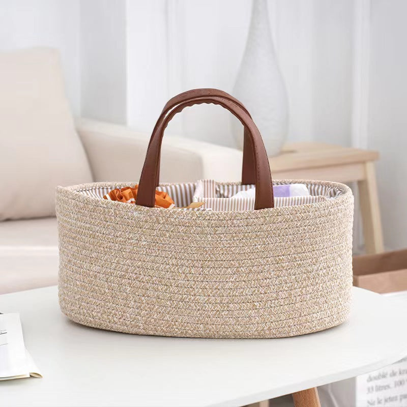 Baby Supplies Portable Compartment Storage Basket