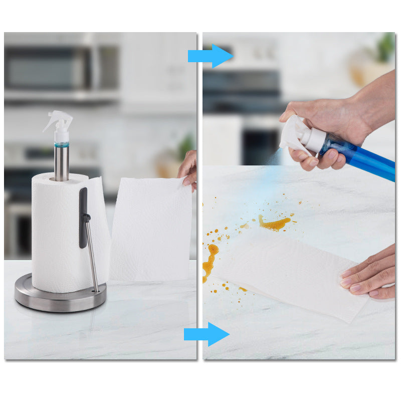 Portable Home Stainless Steel Vertical Kitchen Towel Rack