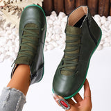 Female Plus Size British Martin Boots Casual Boots