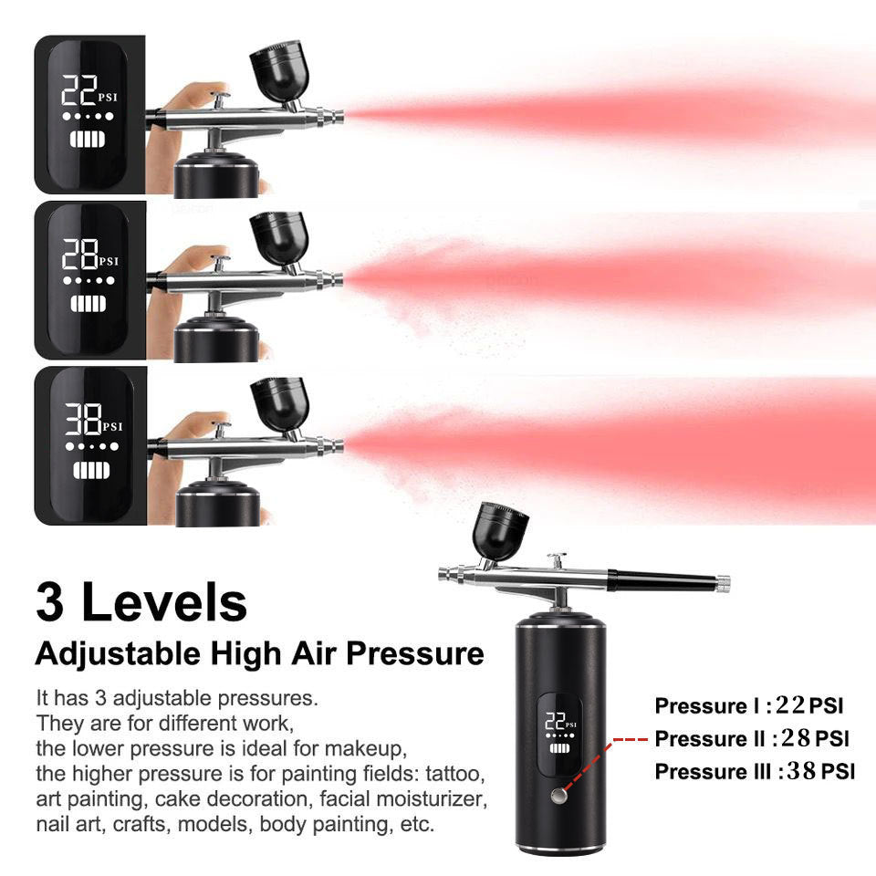 Air Compressor Kit Electric Spray Gun Spray Pen
