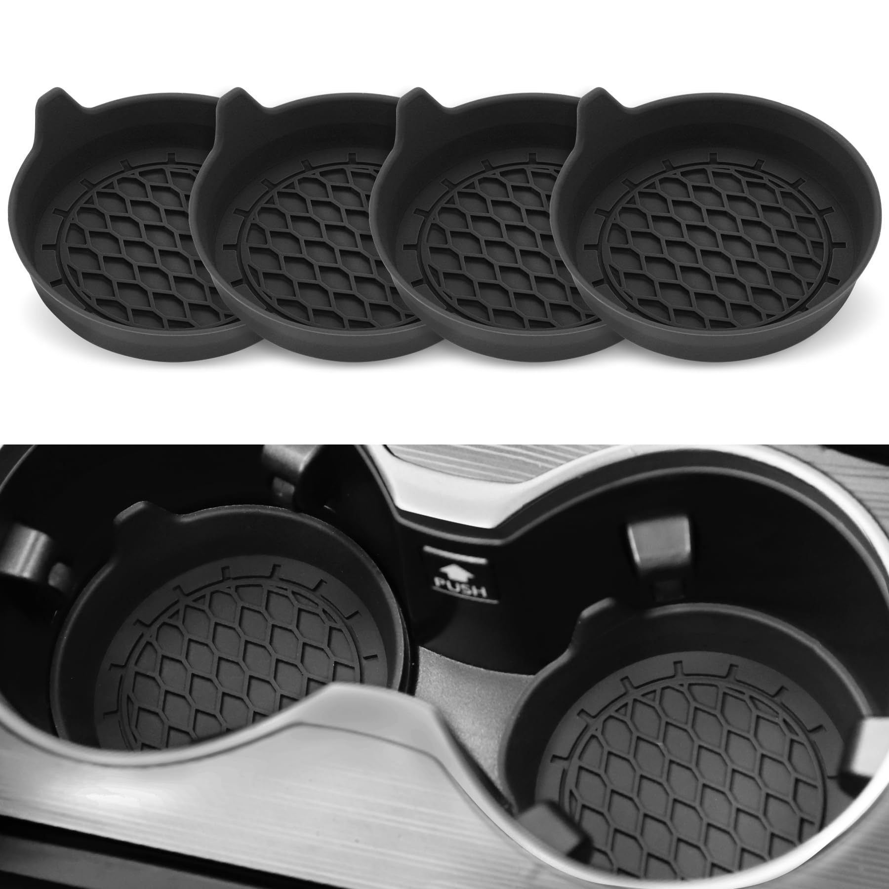 Car Anti-slip Silicone Coaster