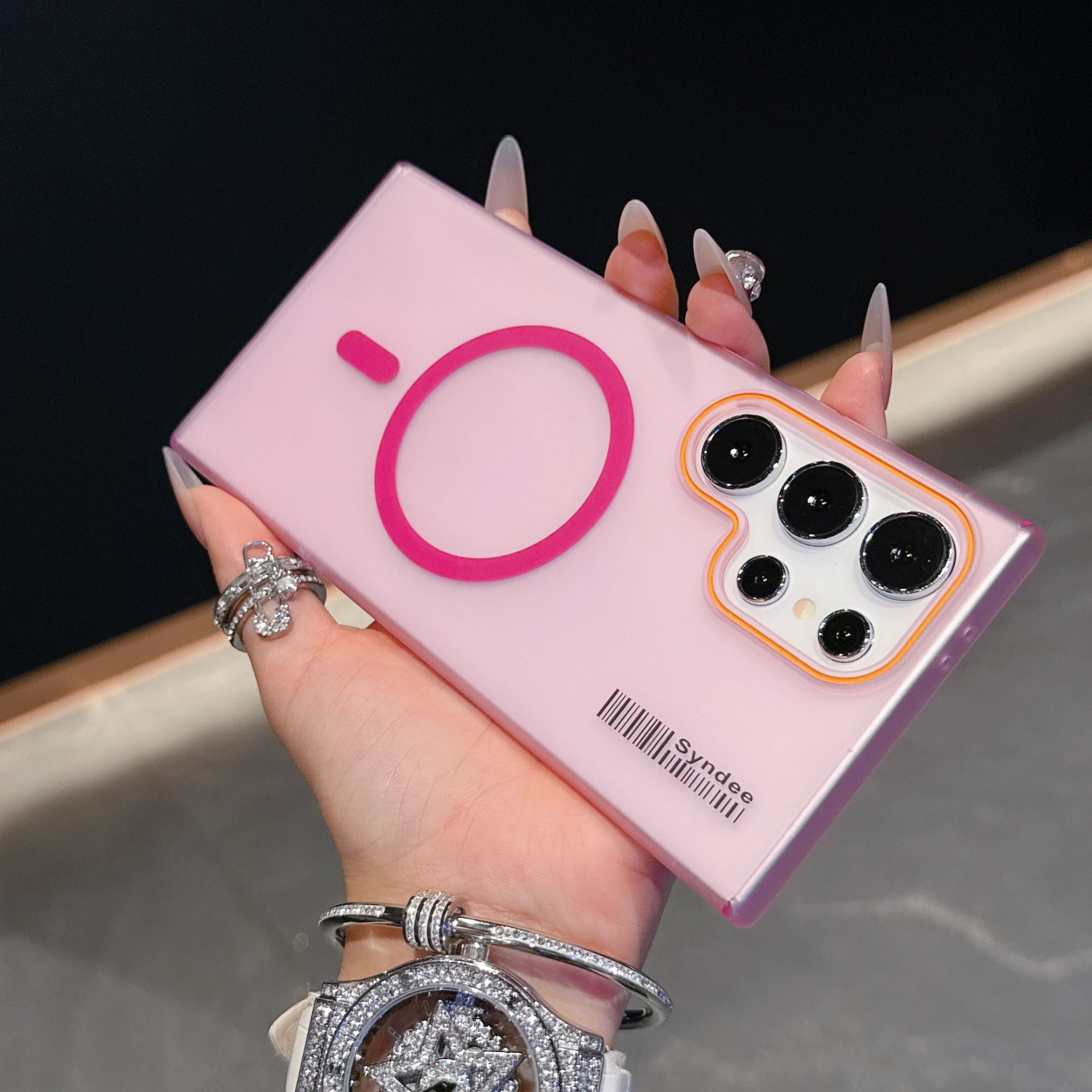 Magnetic Phone Case Fashion Ultra-thin Soft Yarn