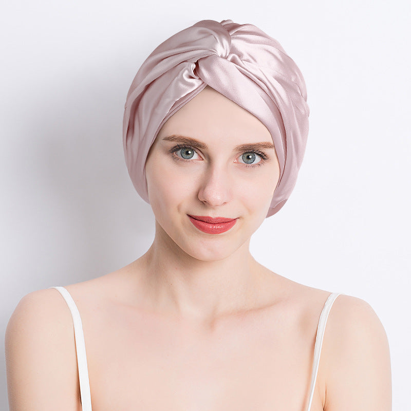 Seamless Double-layer Cross Comfort Nightcap