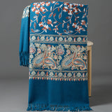 Scarf Shawl Cashmere Warm Cheongsam Outerwear