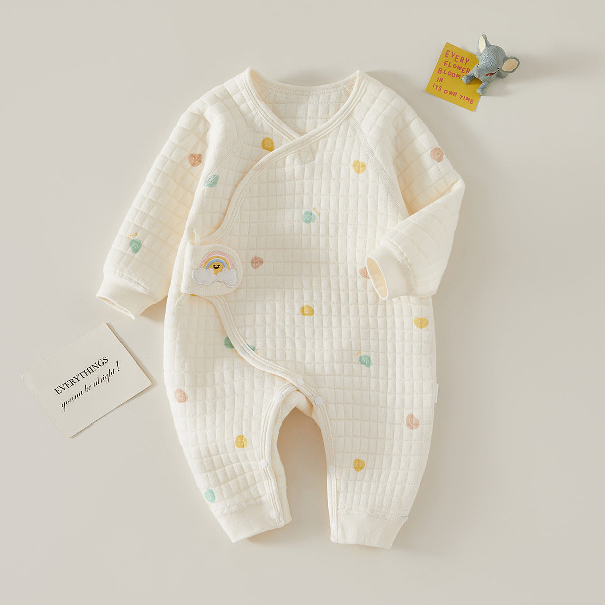 Baby's Thin Cotton Warm Jumpsuit Baby Romper