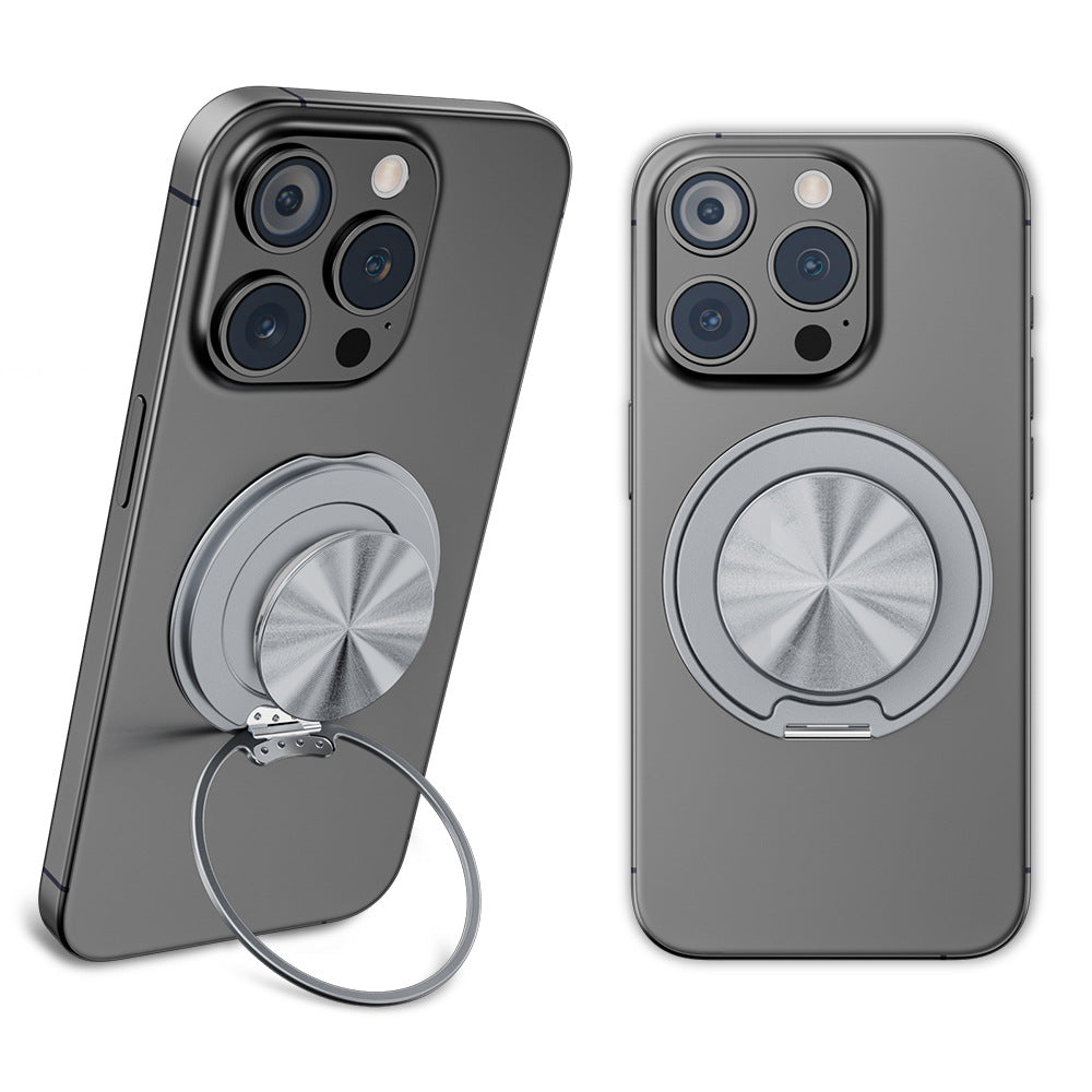Rotary Magnetic Adhesive Mobile Phone Airbag Bracket Adjustable Aluminum Alloy Desktop