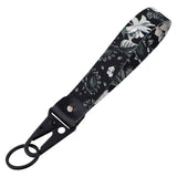 Cherry Blossom Leather Metal Keychains