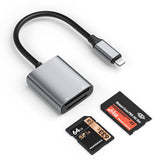 MSSD 2-in-1 For Camera Card Mobile Phone Tablet High-speed Card Reader