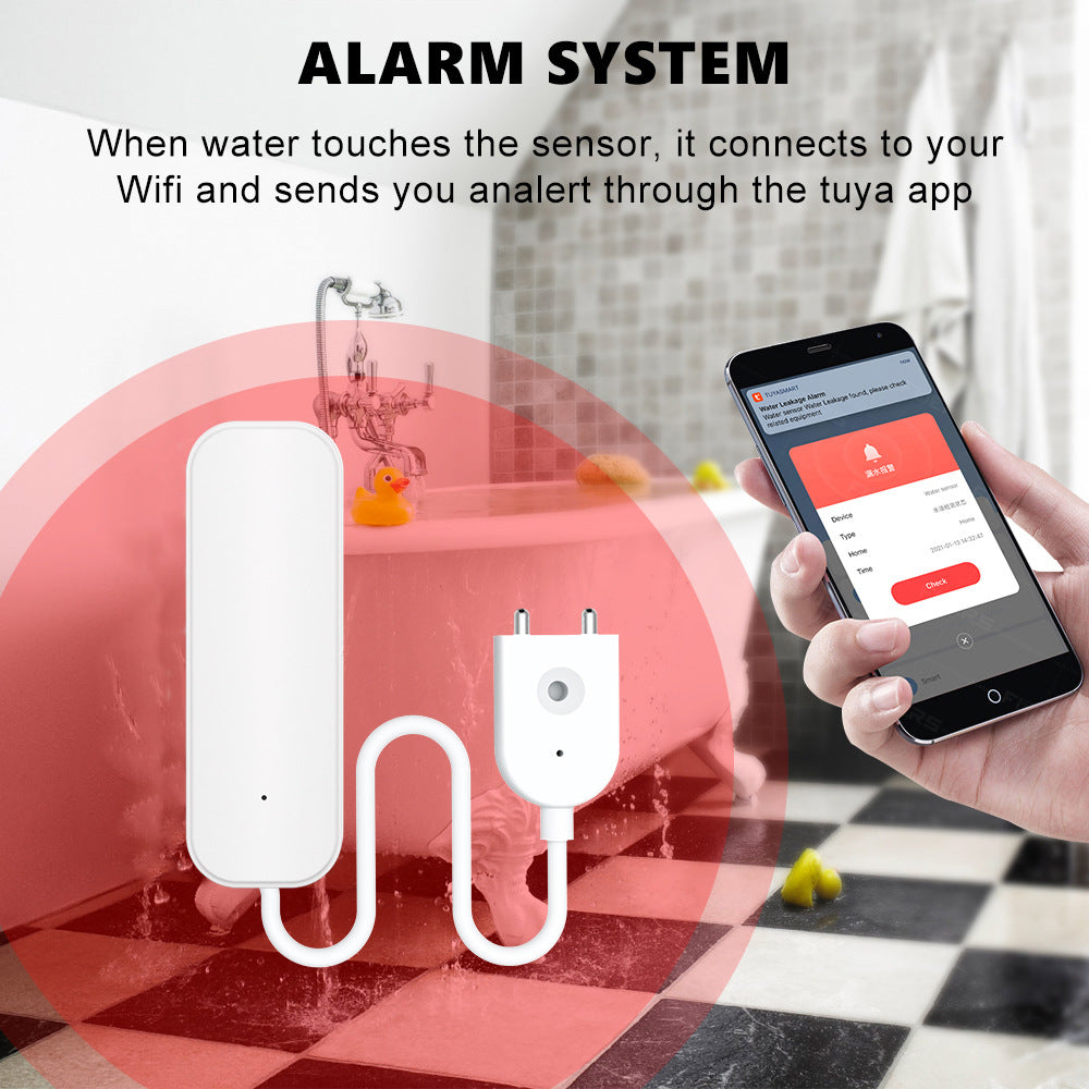 Intelligent Linkage Graffiti WiFi Water Immersion Sensor