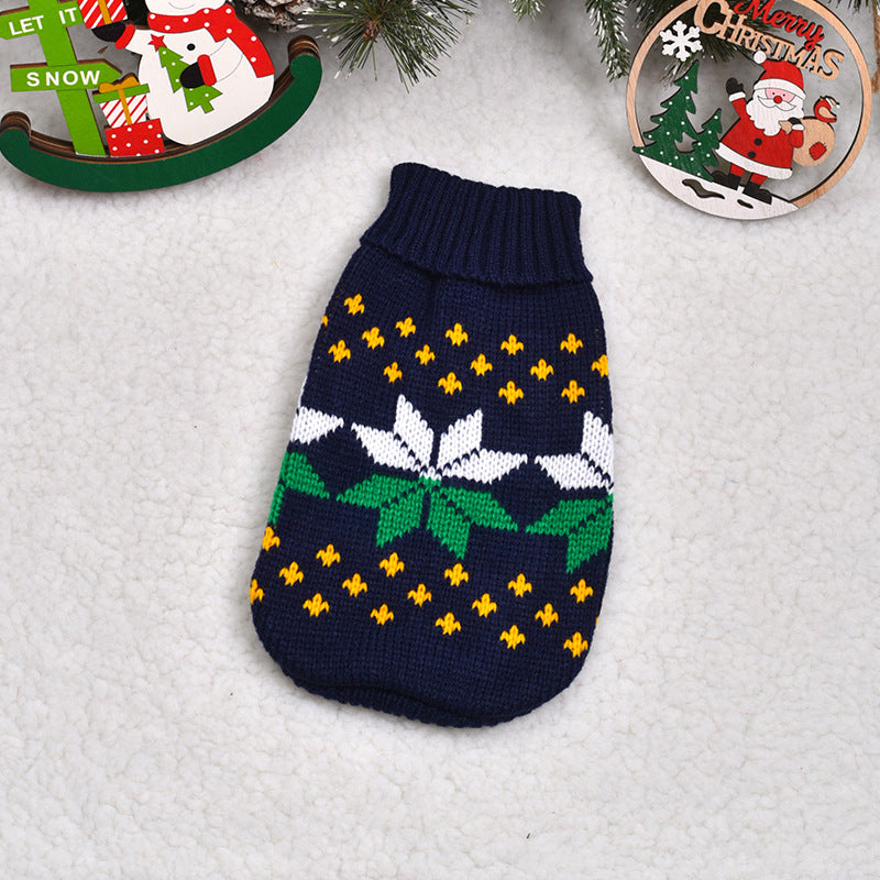 Pet Sweater Thickened Dogs and Cats Sweater