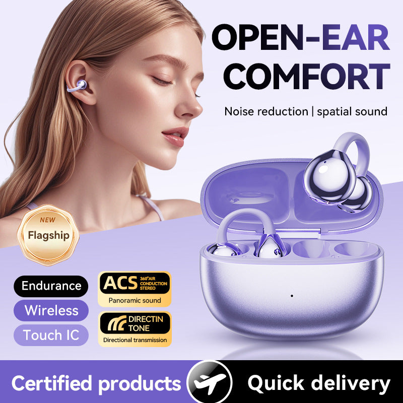 M108 Ear-clip Bluetooth Headset Long Battery Life