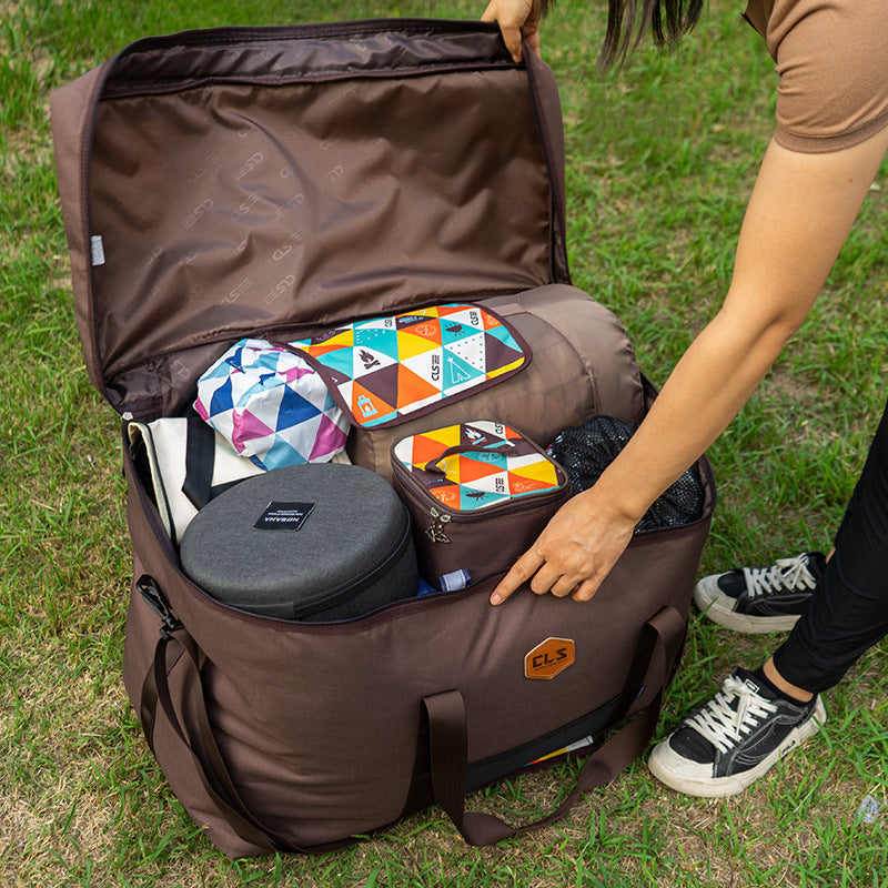CLS Outdoor Large Capacity Camping Bag Camping Self-driving Equipment Storage Bag