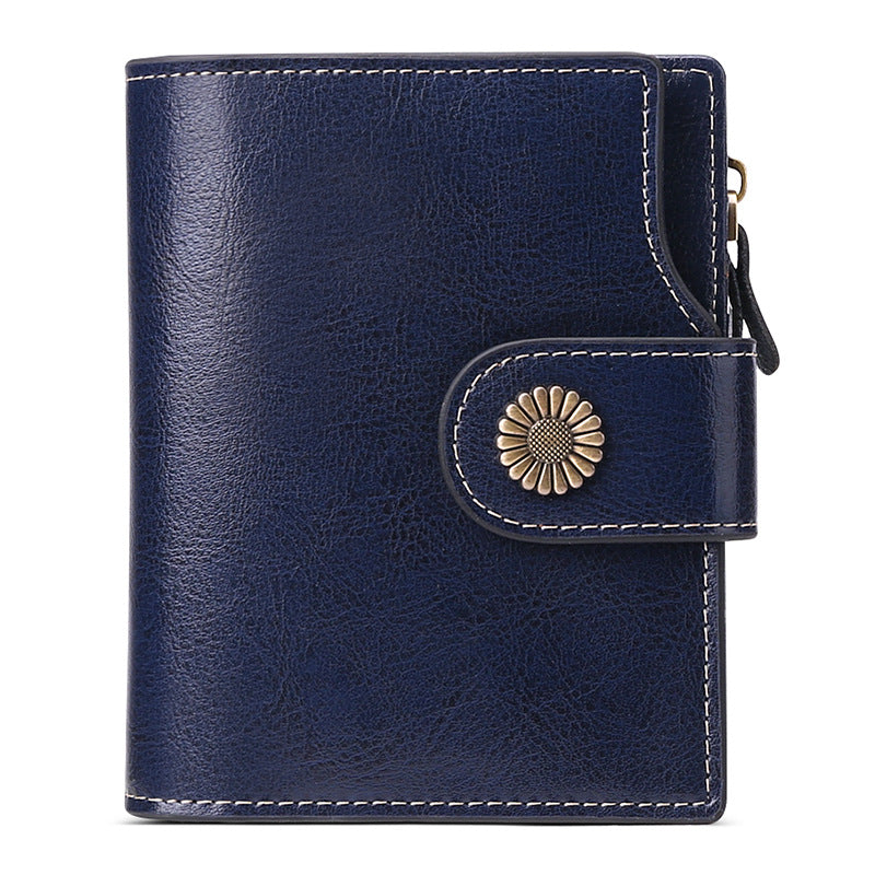 Hasp Clutch Girls Coin Pocket Multifunctional Card Holder