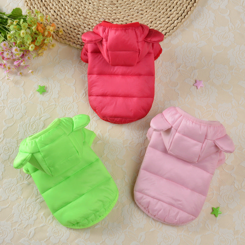 Small Dog Bread Down Cotton Jacket
